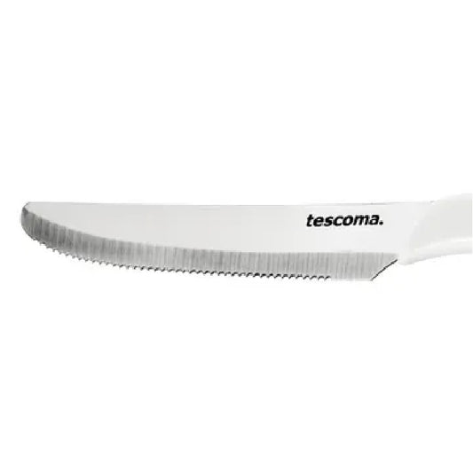 Coltello da Tavola 12 cm Bianco Presto Tescoma 2