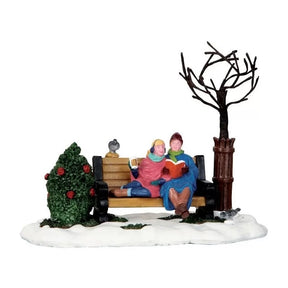 Lemax 63269 Coppia Su Panchina