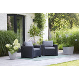Coppia Poltrone California KETER con Cuscini