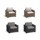 Coppia Poltrone California KETER con Cuscini