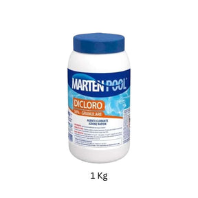 Dicloro Granulare 56% 1Kg, Cloro Shock | MARTEN POOL