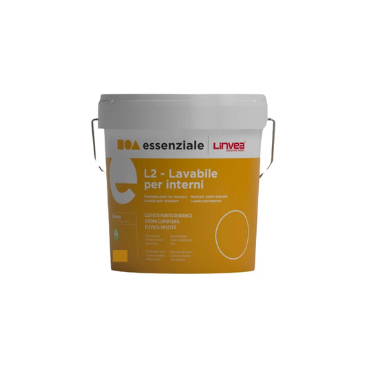 L2 ESSENZIALE 5 Lt Pittura Lavabile Linvea