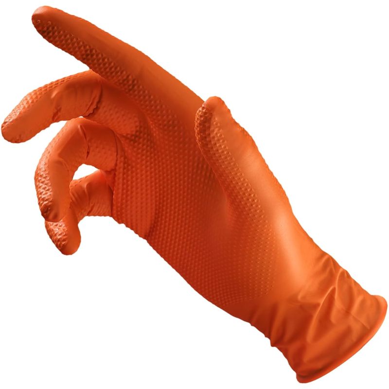Guanti in Nitrile Garage Monkey, Extra Resistenti, 50 Pezzi