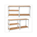 Scaffale Senza Viti 5 Ripiani in Mdf