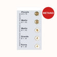 Kit 5 Ugelli METANO 6mm Per Fornelli