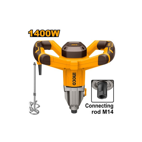 Miscelatore Elettrico Pro 1400W con Doppia Velocità e Luce LED