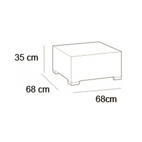 Tavolino da Giardino California KETER, 2 Colori