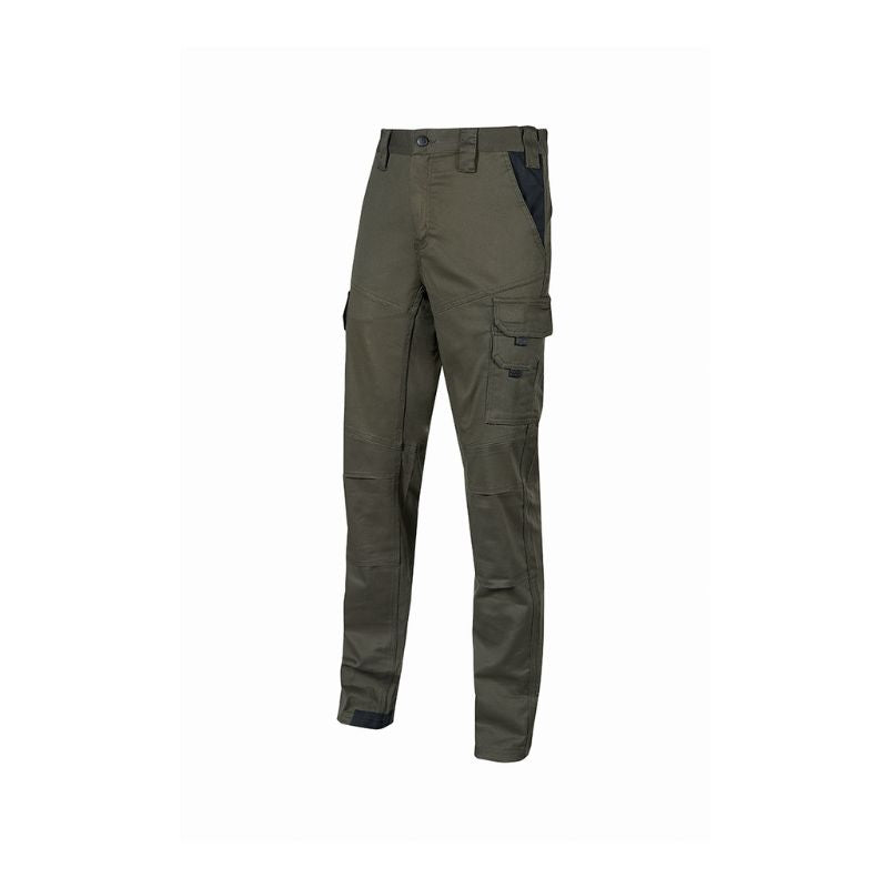 Pantalone Elasticizzato U-Power | GUAPO Dark Green