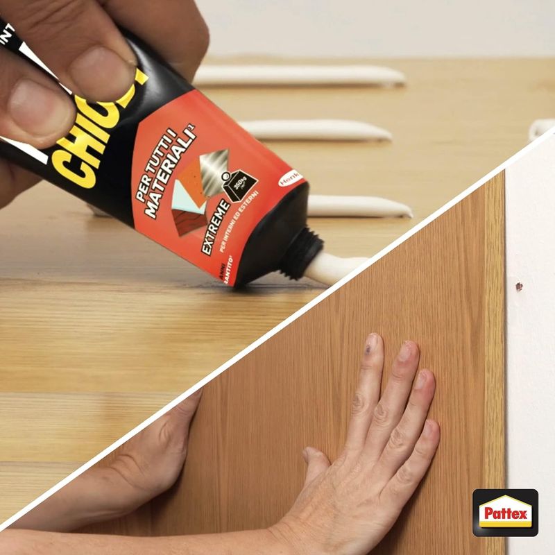 Pattex MilleChiodi Extreme 142g | Adesivo di Montaggio a Presa Immediata