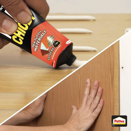 Pattex MilleChiodi Extreme 142g | Adesivo di Montaggio a Presa Immediata