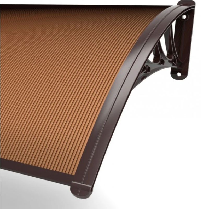 Pensilina Fume Oscurante in Policarbonato per Porta