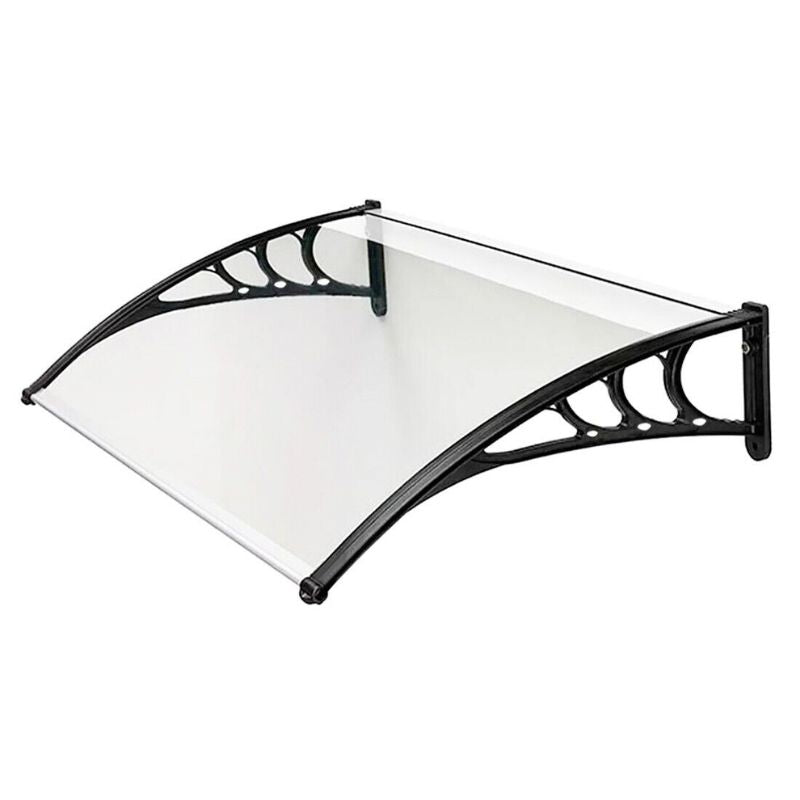 Pensilina Trasparente in Policarbonato per Porte e Finestre – Varie Misure