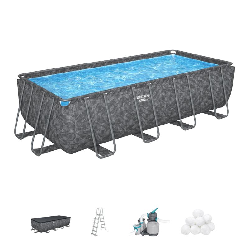 Piscina Fuori Terra Bestway APX 365 5,49x2,74x1,32 m – Rettangolare 561KA