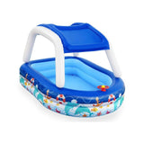 Piscina Gonfiabile Capitano di Mare con Parasole e Volante - Bestway 54370