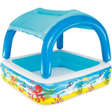 Piscina Gonfiabile Pesci Tropicali con Parasole e Fondo Morbido - Bestway 52192