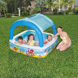 Piscina Gonfiabile Pesci Tropicali con Parasole e Fondo Morbido - Bestway 52192