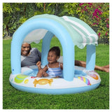 Piscina Gonfiabile SWEET SHOPPE con Parasole e Fondo Morbido - Bestway 52638