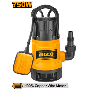Pompa Sommersa Ingco Acque Sporche 750W 217L/min