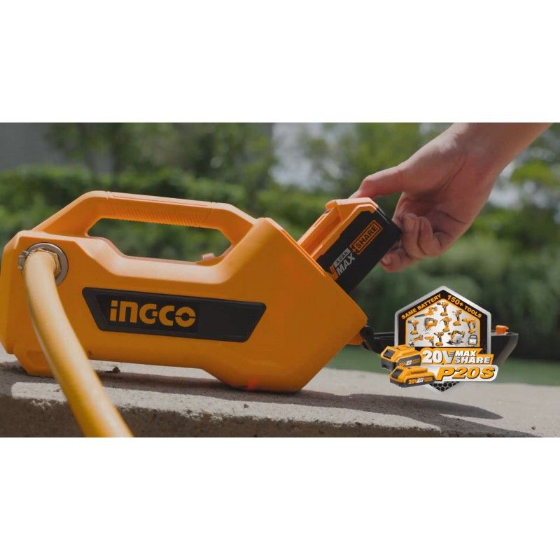 Pompa Travaso Liquidi a Batteria 20V INGCO