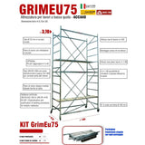 Ponteggio GRIM Marchetti Kit Mt 3,70 