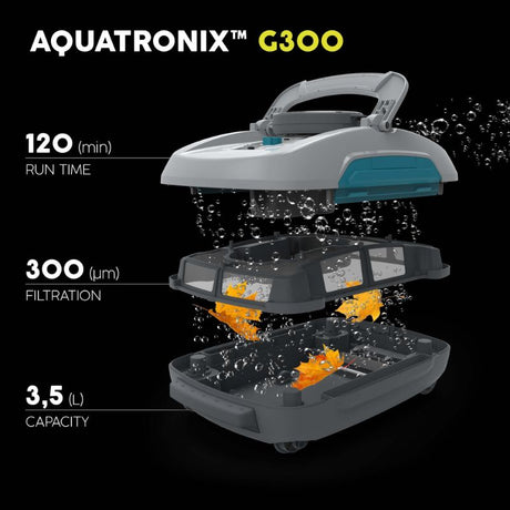 Robot Pulizia Piscina 2in1 Cordless – Bestway AquaTronix Pro G300 58942