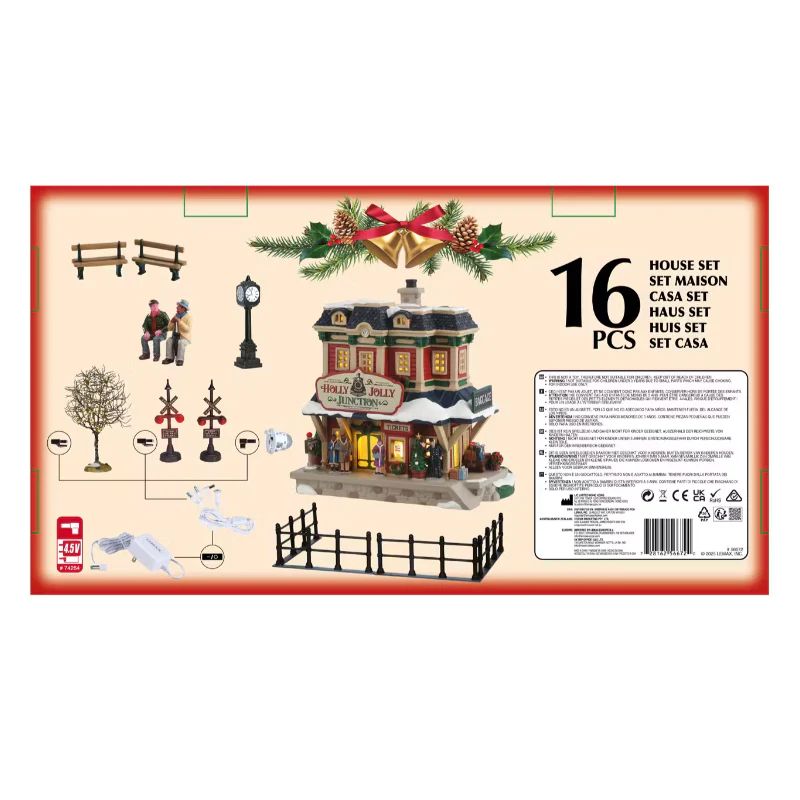 Set Stazione Holly Jolly - Villaggio Lemax 56672