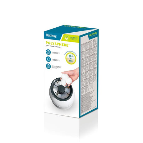 Confezione Bestway Polysphere Pool Filtration Balls 500g per pompa filtro a sabbia