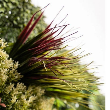 Siepe Artificiale 3D 100x100 cm Spring per Esterni