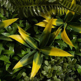 Siepe Artificiale 3D 100x100 cm Spring per Esterni