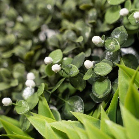 Siepe Artificiale 3D 100x100 cm Spring per Esterni