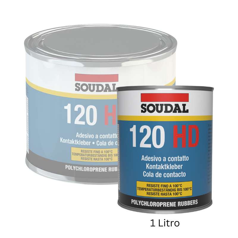 Soudal 120HD Adesivo a Contatto, 1 Lt