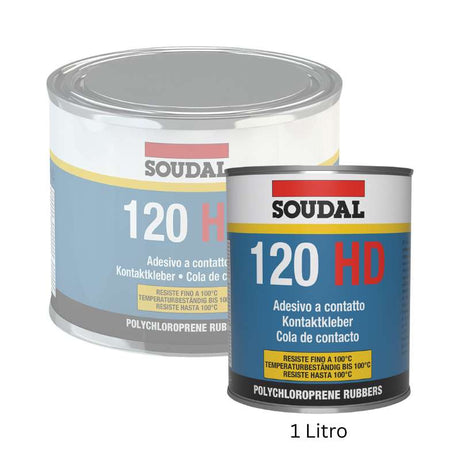 Soudal 120HD Adesivo a Contatto, 1 Lt