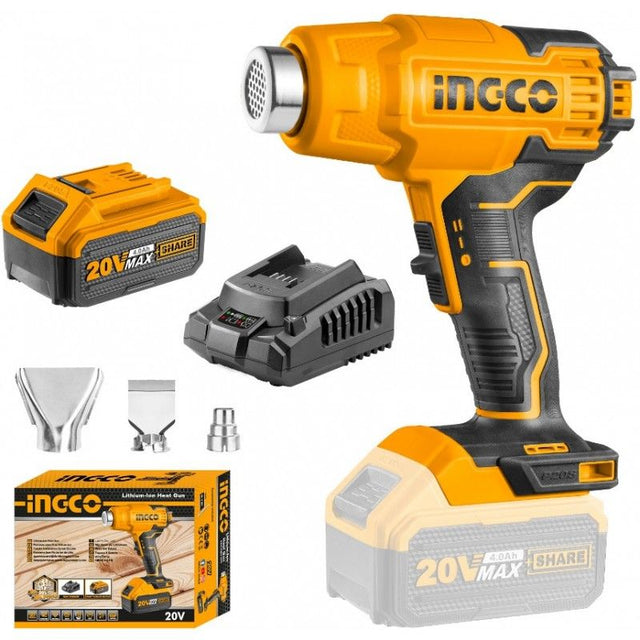 Termosoffiatore a Batteria 20V INGCO HGLI20025