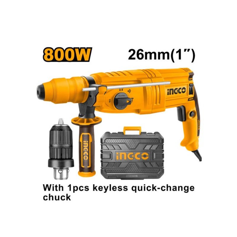Trapano Tassellatore INGCO 800W SDS-Plus