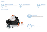 Robot Pulizia Piscina AquaRover Cordless - Bestway 58622