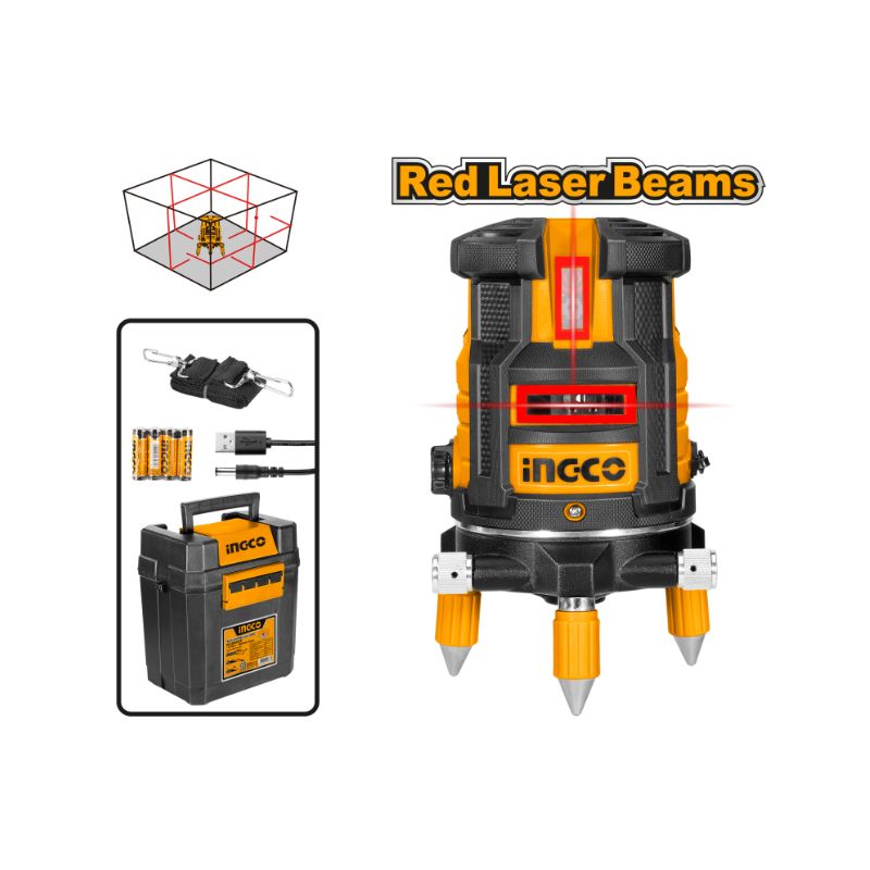 Livella Laser Ingco HLL306505 0-30 Mt